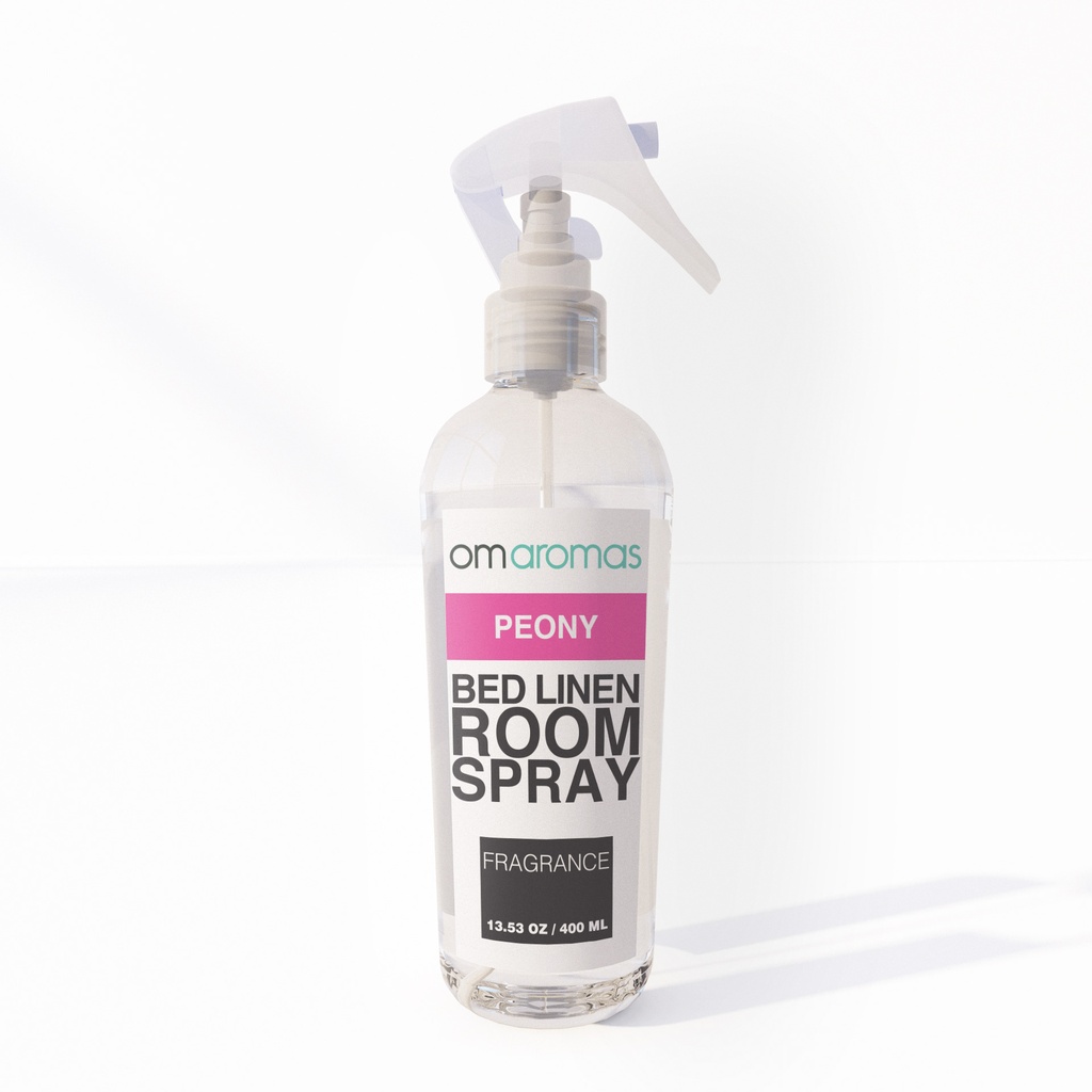 BED LINEN SPRAY OMAROMAS 400 ML PEONY