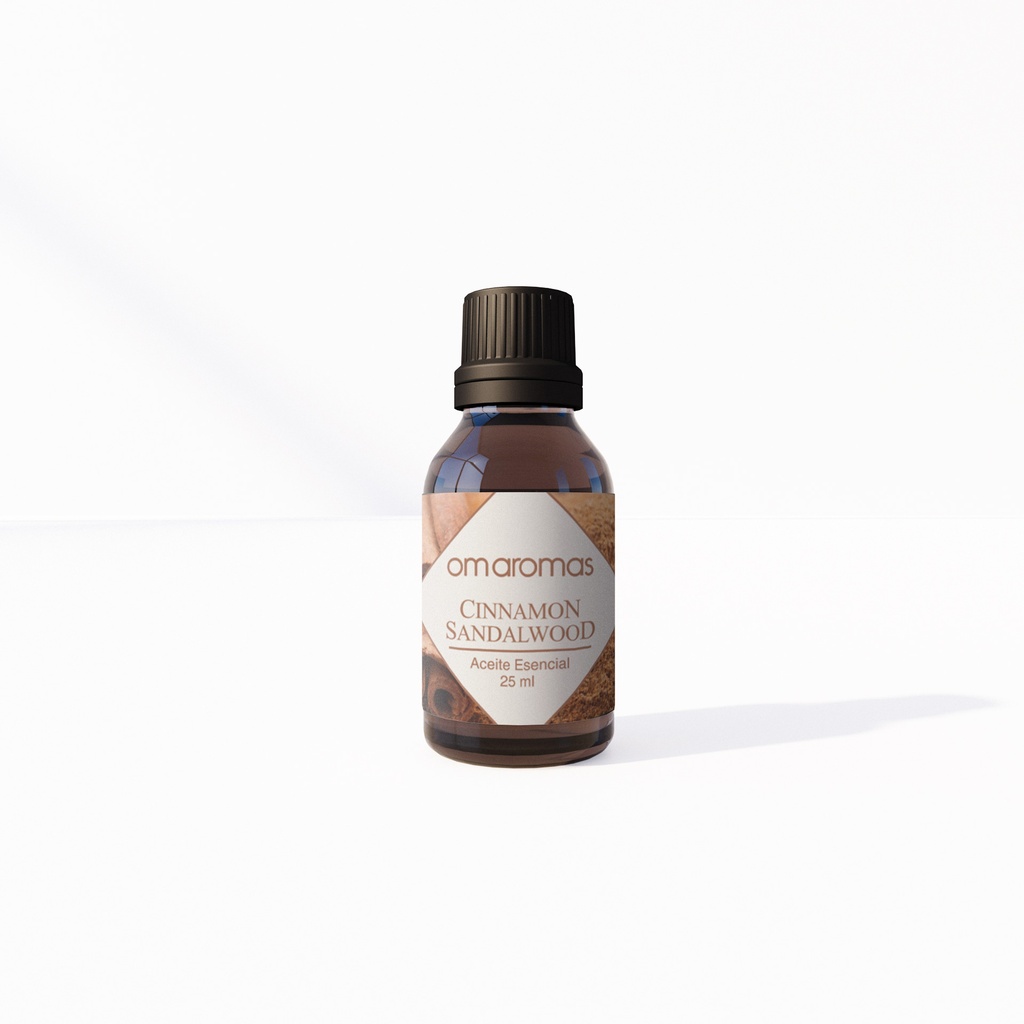 ESENCIA OMAROMAS 25 ML CANELA SANDALO