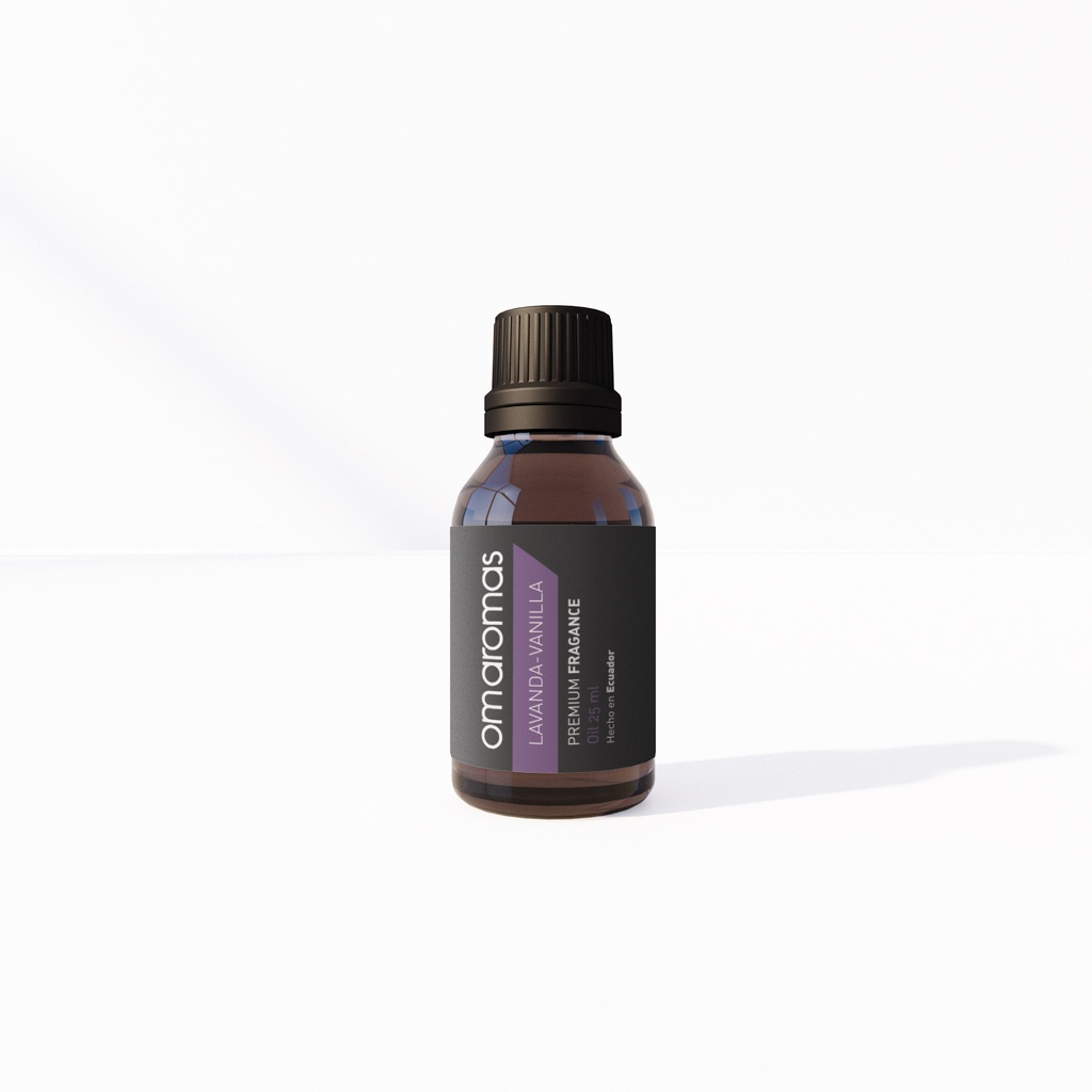 ESENCIA PREMIUM OMAROMAS 25 ML LAVANDA VAINILLA