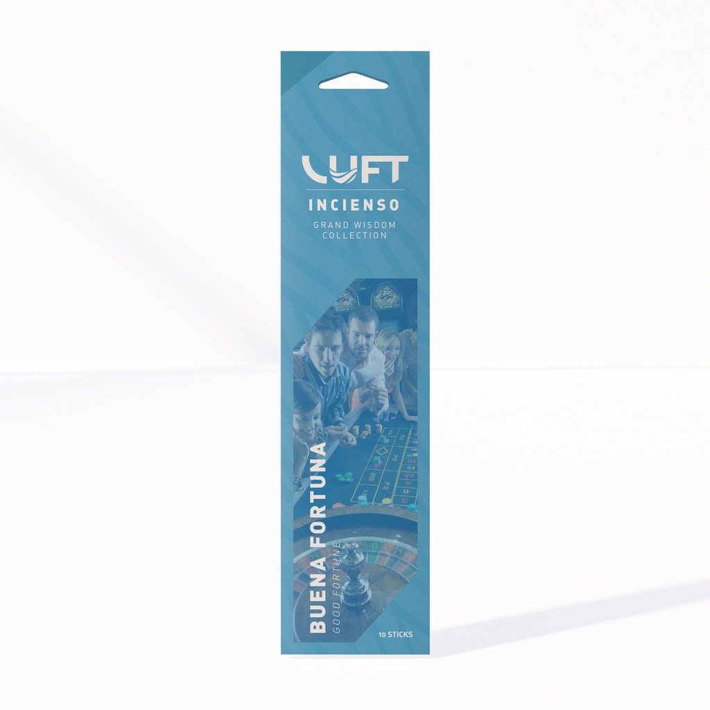 INCIENSO LUFT AROMA X 10 GRAND WISDOM BUENA FORTUNA
