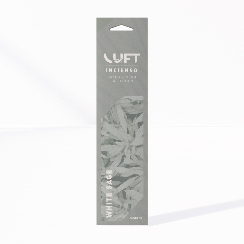 INCIENSO LUFT AROMA X 10 GRAND WISDOM WHITE SAGE