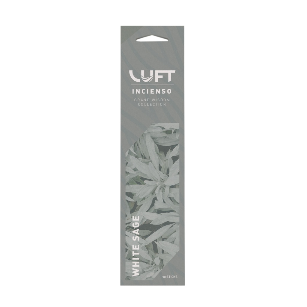 INCIENSO LUFT AROMA X 10 GRAND WISDOM WHITE SAGE