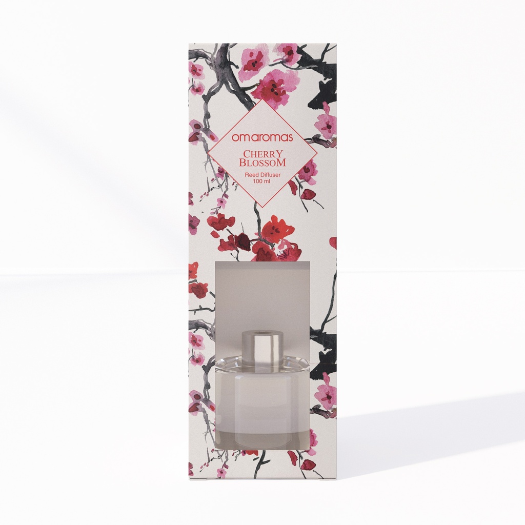 REED DIFFUSER OMAROMAS 100ML CHERRY BLOSSOM