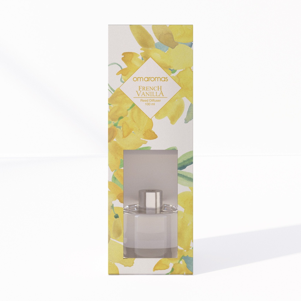 REED DIFFUSER OMAROMAS 100ML FRENCH VANILLA