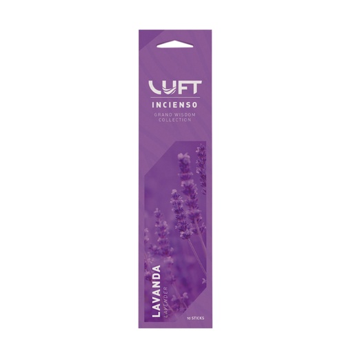 [IN-00008681] INCIENSO LUFT AROMA X 10 GRAND WISDOM LAVANDA