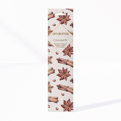 [IN-00008698] INCIENSO OMAROMAS X10 CINNAMON