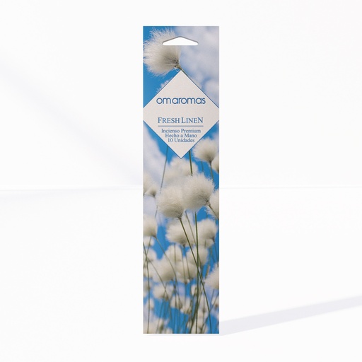 [IN-00008700] INCIENSO OMAROMAS X10 FRESH LINEN